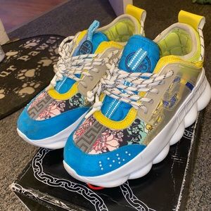 Versace Chain Reaction Sneakers Size 6